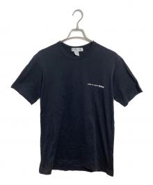 COMME des GARCONS SHIRT（コムデギャルソンシャツ）の古着「CLASSIC S／S T-SHIRT」｜ブラック