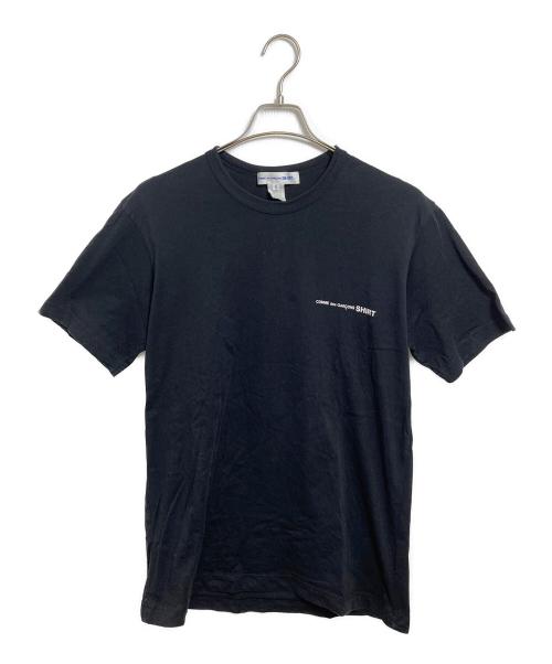 COMME des GARCONS SHIRT（コムデギャルソンシャツ）COMME des GARCONS SHIRT (コムデギャルソンシャツ) CLASSIC S／S T-SHIRT ブラック サイズ:Xの古着・服飾アイテム