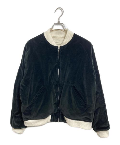 WASEW（ワソー）WASEW (ワソー) souvenir jacket solid skajan ブラック サイズ:Mの古着・服飾アイテム