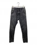 DIESELディーゼル）の古着「ジョグパンツ　KROOLEY-E-NE」｜ブラック