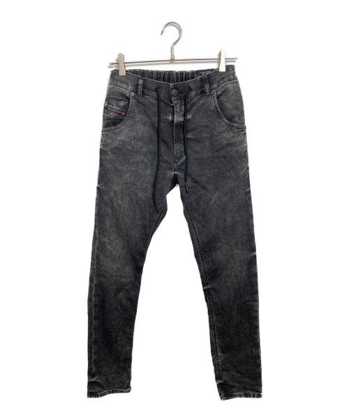 DIESEL（ディーゼル）DIESEL (ディーゼル) ジョグパンツ　KROOLEY-E-NE ブラック サイズ:W28 L32の古着・服飾アイテム