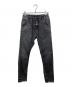 DIESEL（ディーゼル）の古着「ジョグパンツ　KROOLEY-E-NE」｜ブラック