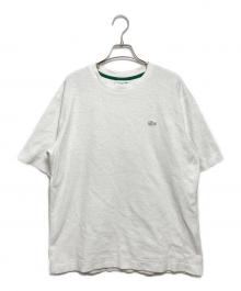 LACOSTE（ラコステ）の古着「ハイゲージパイル地Tシャツ」｜ホワイト