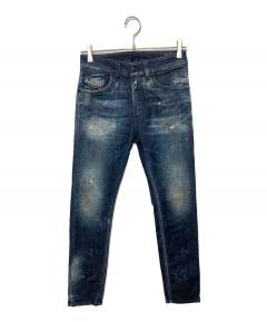 ke24　ADERERROR 19aw ペイントデニム 中古・古着通販】ADER error (アーダーエラー) リベットラベルデニム