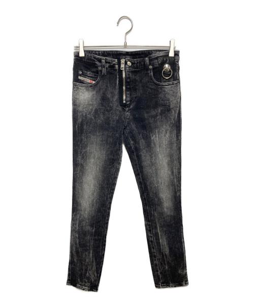 DIESEL（ディーゼル）DIESEL (ディーゼル) デニムパンツ ブラック サイズ:W27 L32の古着・服飾アイテム