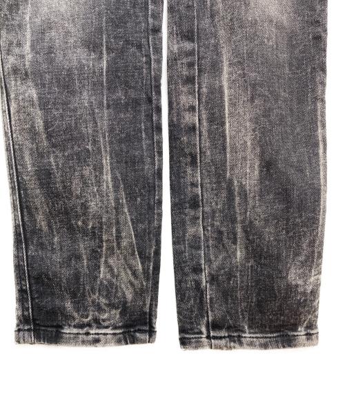 DIESEL（ディーゼル）DIESEL (ディーゼル) デニムパンツ ブラック サイズ:W27 L32の古着・服飾アイテム