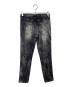 DIESEL (ディーゼル) デニムパンツ ブラック サイズ:W27 L32：5000円