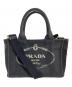 PRADA（プラダ）の古着「カナパ2WAYトートバッグ」｜ブラック