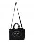 中古・古着 PRADA (プラダ) カナパ2WAYトートバッグ ブラック：30000円