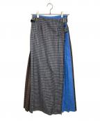O'NEIL OF DUBLIN×Adam et Ropeオニールオブダブリン×アダム エ ロペ）の古着「COMBI FASHION MAXI KILT」｜ブルー