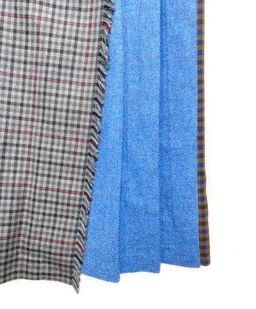 O'NEIL OF DUBLIN（オニールオブダブリン）O'NEIL OF DUBLIN (オニールオブダブリン) Adam et Rope (アダム エ ロペ) COMBI FASHION MAXI KILT ブルー サイズ:10の古着・服飾アイテム