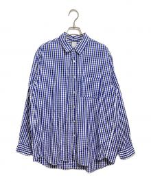 BENINE（ビーナイン）の古着「チェックシャツ」｜ブルー