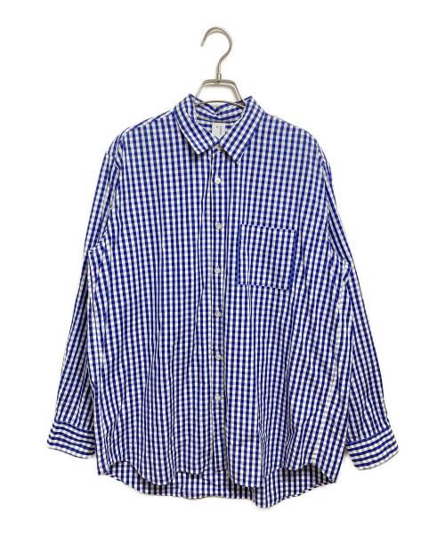 BENINE（ビーナイン）BENINE (ビーナイン) チェックシャツ ブルー サイズ:Mの古着・服飾アイテム