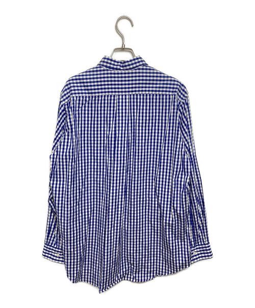 BENINE（ビーナイン）BENINE (ビーナイン) チェックシャツ ブルー サイズ:Mの古着・服飾アイテム