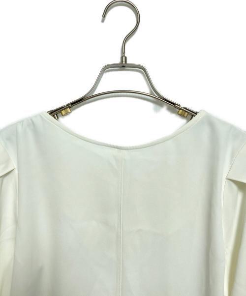 HER LIP TO（ハーリップトゥ）HER LIP TO (ハーリップトゥ) スリットスリーブブラウス ホワイト サイズ:Mの古着・服飾アイテム