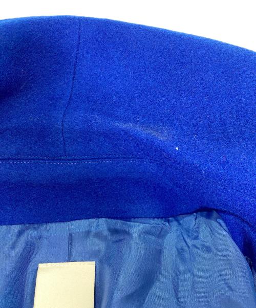 JENNE（ジェンヌ）JENNE (ジェンヌ) JENNEウールコート ブルー サイズ:Sの古着・服飾アイテム