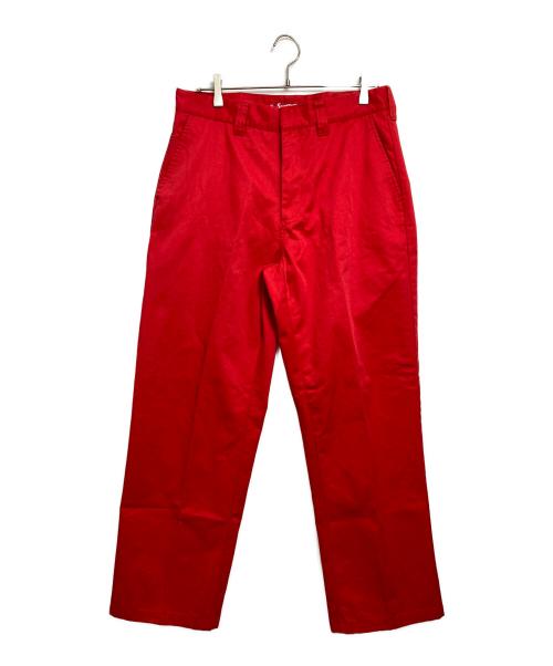 SUPREME（シュプリーム）SUPREME (シュプリーム) Work Pant レッド サイズ:32の古着・服飾アイテム