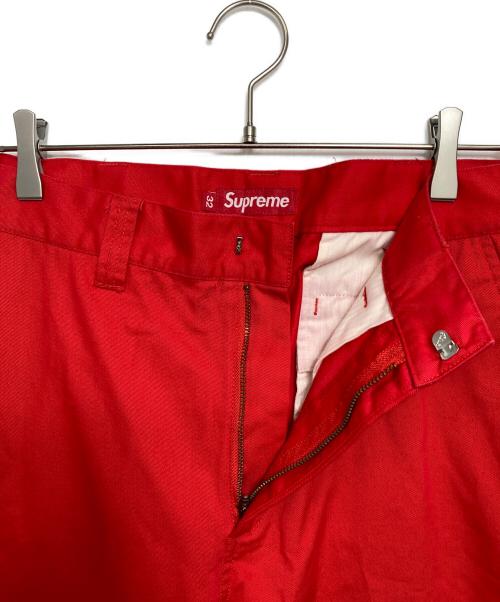 SUPREME（シュプリーム）SUPREME (シュプリーム) Work Pant レッド サイズ:32の古着・服飾アイテム