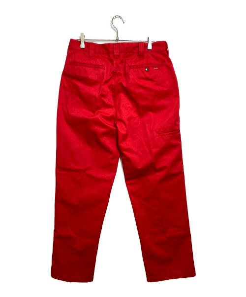 SUPREME（シュプリーム）SUPREME (シュプリーム) Work Pant レッド サイズ:32の古着・服飾アイテム