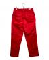 中古・古着 SUPREME (シュプリーム) Work Pant レッド サイズ:32：10000円