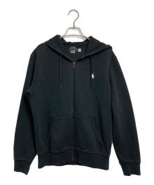 POLO RALPH LAUREN（ポロ・ラルフローレン）の古着「ジップパーカー」｜ブラック