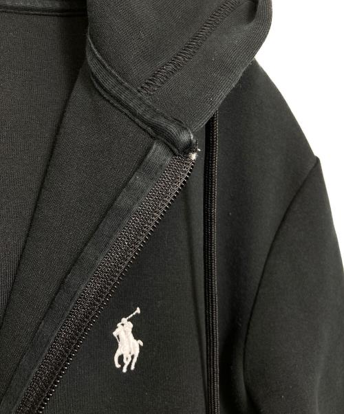 POLO RALPH LAUREN（ポロ・ラルフローレン）POLO RALPH LAUREN (ポロ・ラルフローレン) ジップパーカー ブラック サイズ:Sの古着・服飾アイテム