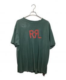 RRL（ダブルアールエル）の古着「ランチ ロゴ Tシャツ」｜グリーン