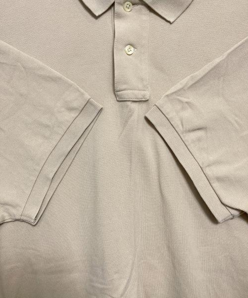 POLO RALPH LAUREN（ポロ・ラルフローレン）POLO RALPH LAUREN (ポロ・ラルフローレン) カスタム スリム フィット big pony メッシュ ポロシャツ ベージュ サイズ:XXLの古着・服飾アイテム