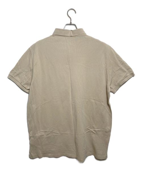 POLO RALPH LAUREN（ポロ・ラルフローレン）POLO RALPH LAUREN (ポロ・ラルフローレン) カスタム スリム フィット big pony メッシュ ポロシャツ ベージュ サイズ:XXLの古着・服飾アイテム