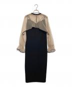 Ameriアメリ）の古着「MANY WAY AIRY VEIL DRESS」｜ブラック