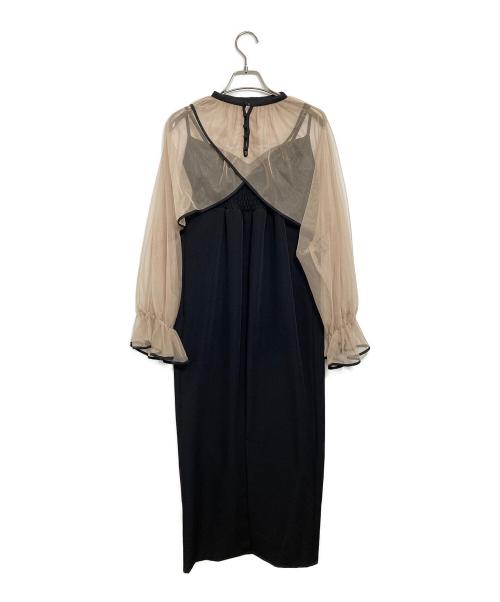 Ameri（アメリ）Ameri (アメリ) MANY WAY AIRY VEIL DRESS ブラック サイズ:Sの古着・服飾アイテム
