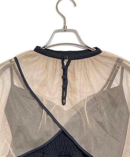 Ameri（アメリ）Ameri (アメリ) MANY WAY AIRY VEIL DRESS ブラック サイズ:Sの古着・服飾アイテム