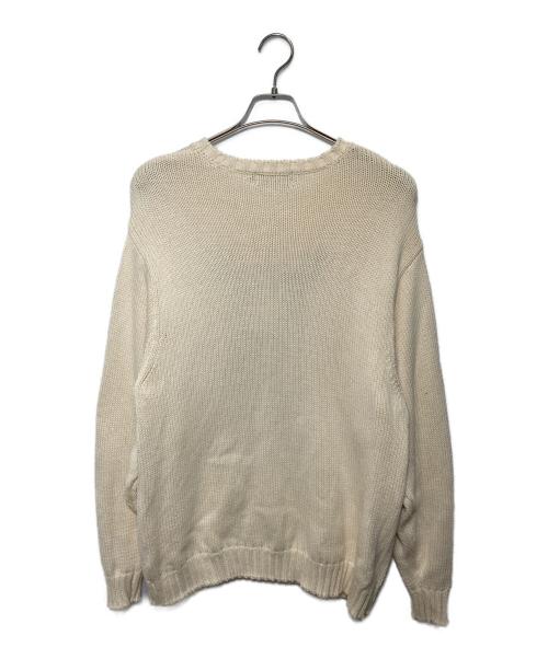 Hysteric Glamour（ヒステリックグラマー）Hysteric Glamour (ヒステリックグラマー) SPEAK NO EVIL編込 セーター アイボリー サイズ:Mの古着・服飾アイテム