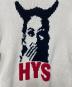 中古・古着 Hysteric Glamour (ヒステリックグラマー) SPEAK NO EVIL編込 セーター アイボリー サイズ:M：15000円