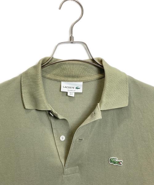 LACOSTE（ラコステ）LACOSTE (ラコステ) ポロシャツ オリーブ サイズ:Sの古着・服飾アイテム