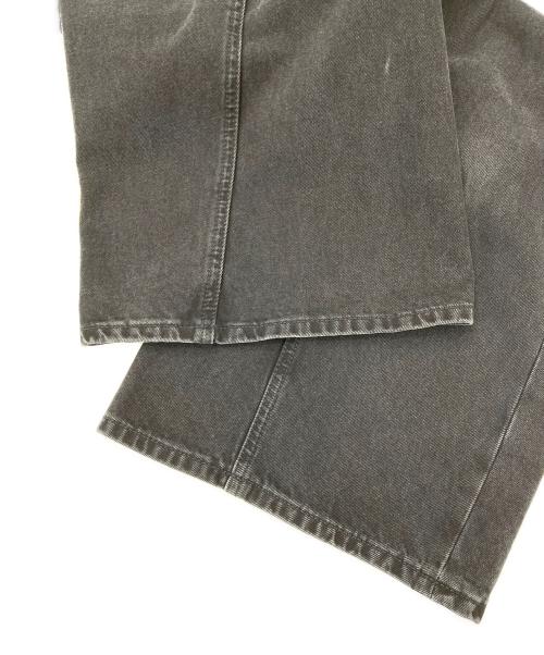 GANNI（ガニー）GANNI (ガニー) ワイドデニムパンツ　JOZEY グレー サイズ:W26の古着・服飾アイテム