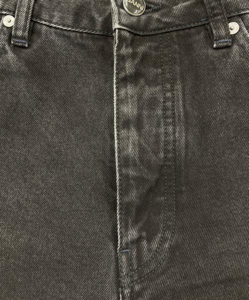 GANNI（ガニー）GANNI (ガニー) ワイドデニムパンツ　JOZEY グレー サイズ:W26の古着・服飾アイテム