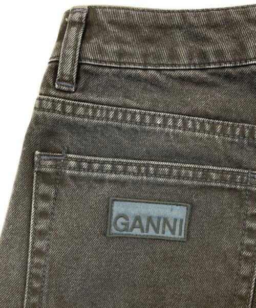 GANNI（ガニー）GANNI (ガニー) ワイドデニムパンツ　JOZEY グレー サイズ:W26の古着・服飾アイテム