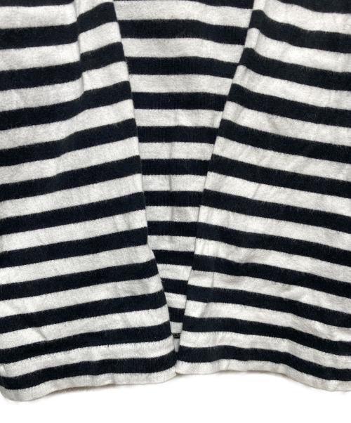 PLAY COMME des GARCONS（プレイコムデギャルソン）PLAY COMME des GARCONS (プレイコムデギャルソン) ボーダーカットソー ブラック サイズ:XLの古着・服飾アイテム
