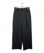 ）の古着「Easy Two Tuck Slacks」｜ブラック
