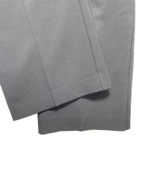 MAISON SPECIAL（メゾンスペシャル）MAISON SPECIAL (メゾンスペシャル) Easy Two Tuck Slacks ブラック サイズ:38の古着・服飾アイテム