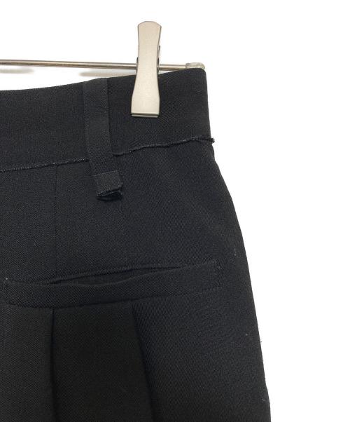 MAISON SPECIAL（メゾンスペシャル）MAISON SPECIAL (メゾンスペシャル) Easy Two Tuck Slacks ブラック サイズ:38の古着・服飾アイテム