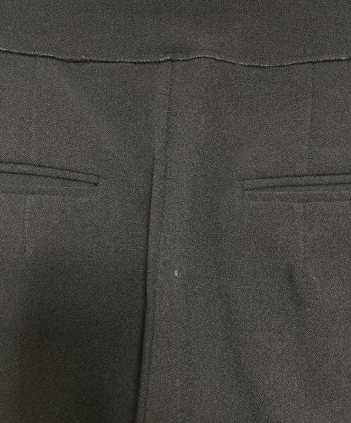 MAISON SPECIAL（メゾンスペシャル）MAISON SPECIAL (メゾンスペシャル) Easy Two Tuck Slacks ブラック サイズ:38の古着・服飾アイテム