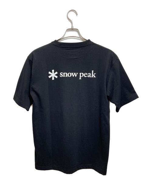Snow peak（スノーピーク）Snow peak (スノーピーク) Tシャツ ブラック サイズ:Mの古着・服飾アイテム