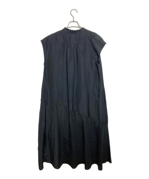 DRESSTERIOR（ドレステリア）DRESSTERIOR (ドレステリア) アシンメトリーフレアワンピース ブラック サイズ:36の古着・服飾アイテム
