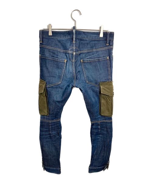 DSQUARED2（ディースクエアード）DSQUARED2 (ディースクエアード) デニムパンツ インディゴ サイズ:44の古着・服飾アイテム
