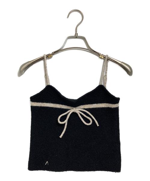 AND MARY（アンドマリー）and mary (アンドマリー) アンサンブルニット ブラック サイズ:Fの古着・服飾アイテム