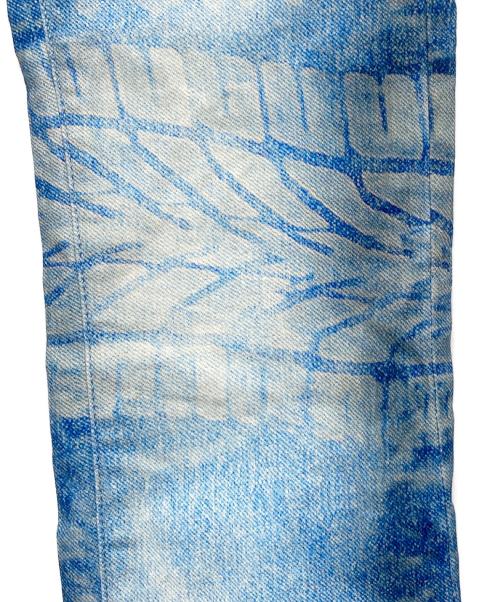 GUAPI（グアピ）GUAPI (グアピ) デニムパンツ　RACER DENIM V3 スカイブルー サイズ:32の古着・服飾アイテム