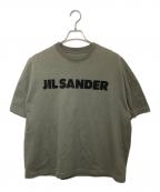 JIL SANDERジルサンダー）の古着「ロゴTEE」｜オリーブ