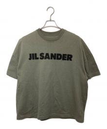 JIL SANDER（ジルサンダー）の古着「ロゴTEE」｜オリーブ